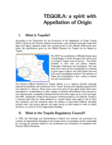 What is the Tequila Regulatory Council?