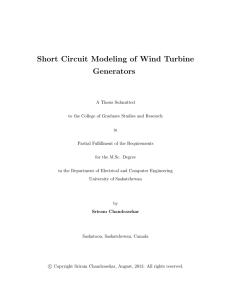Short Circuit Modeling of Wind Turbine Generators