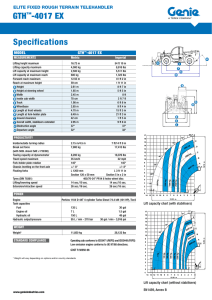 GTH™-4017 EX Specifications