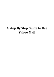 A Step By Step Guide to Use Yahoo Mail