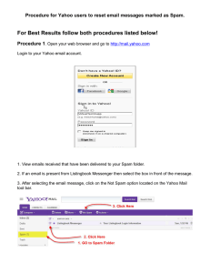 Important info for everyone with Yahoo email