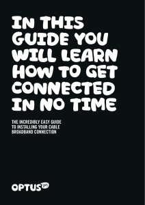 in this guide you will learn how to get connected in no time