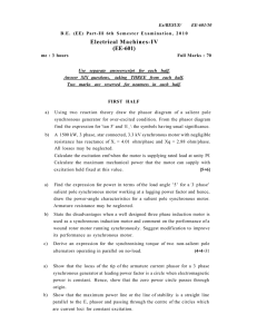 Electrical Machines-IV (EE-601)