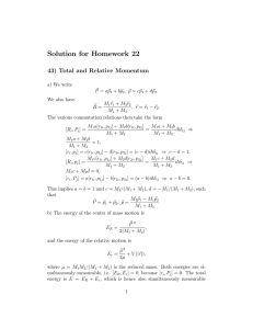 Solution for Homework 22
