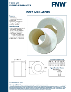bolt insulators