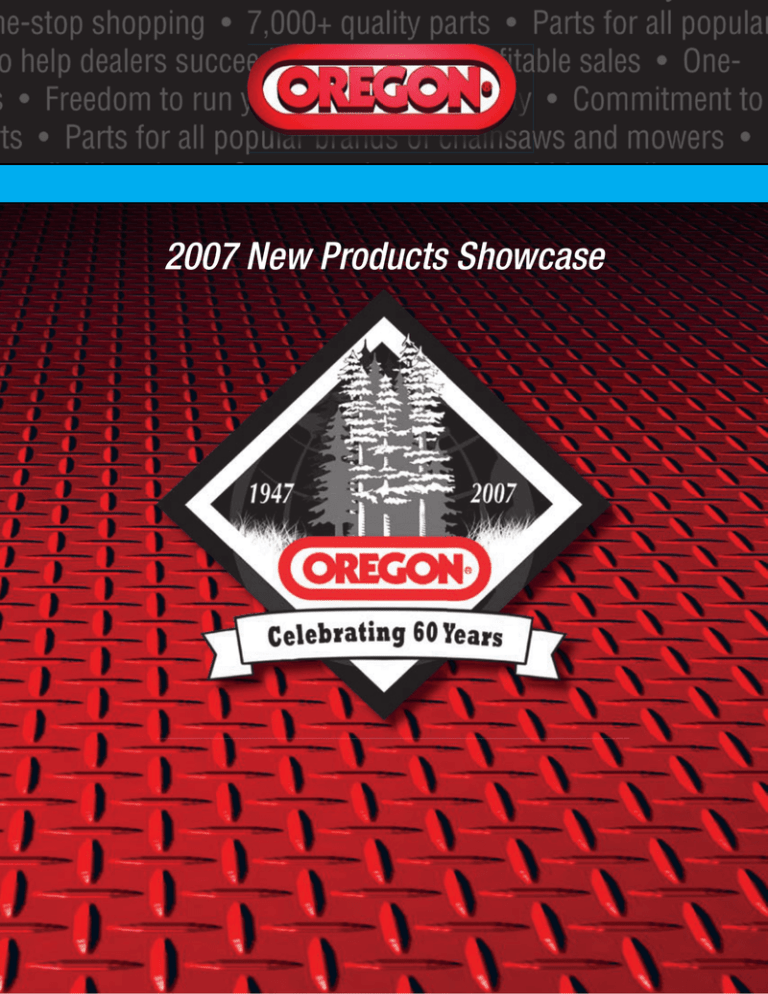 OREGON® 2007 New Products Showcase