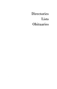 National Jewish Organizations Directory - USA