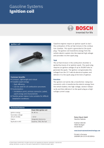 Ignition coil - Bosch Mobility Solutions