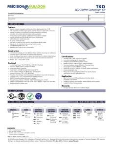 LED Troffer Conversion Kit - Precision