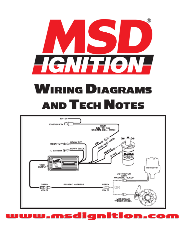 Wiring Diagrams And Tech Notes, Msd 6a Wiring Diagram Chevy Heidelberg