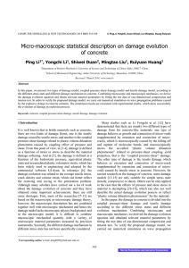 Micro-macroscopic statistical description