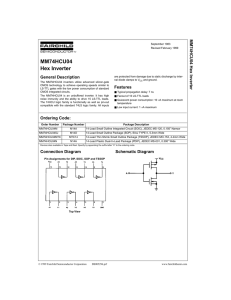 Fairchild MM74HCU04