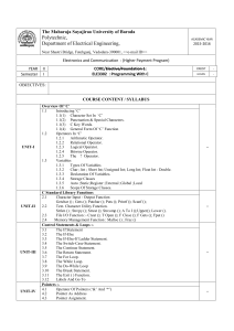 Polytechnic, Department of Electrical Engineering,