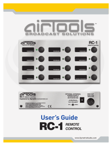 User`s Guide