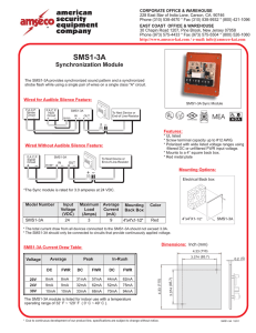 SMS1-3A american security equipment company