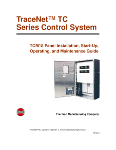 TraceNet™ TC Series Control System