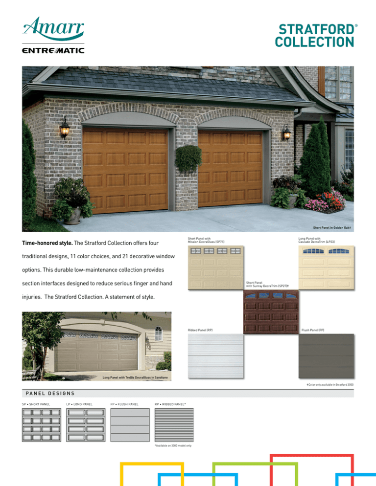 STRATFORD COLLECTION Garage Door Specialist