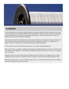 aluminum - California Fine Wire