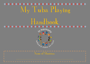 Tuba Care Sheet - In Harmony