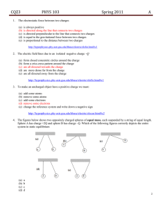 CQZ3 PHYS 103 Spring 2011 A
