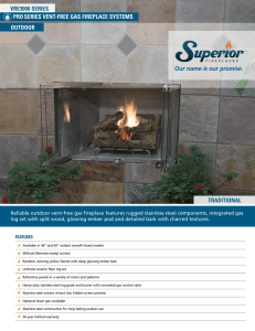Product Brochure - Superior Fireplaces