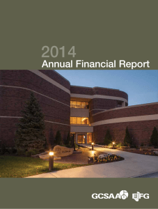 2014 GCSAA and EIFG Annual Report