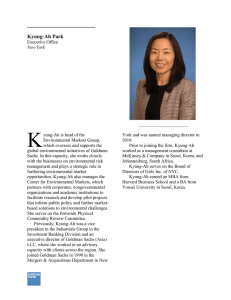 Kyung-Ah Park - Goldman Sachs