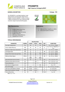 FPD200P70 - Compound Photonics