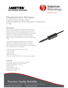Displacement Sensors