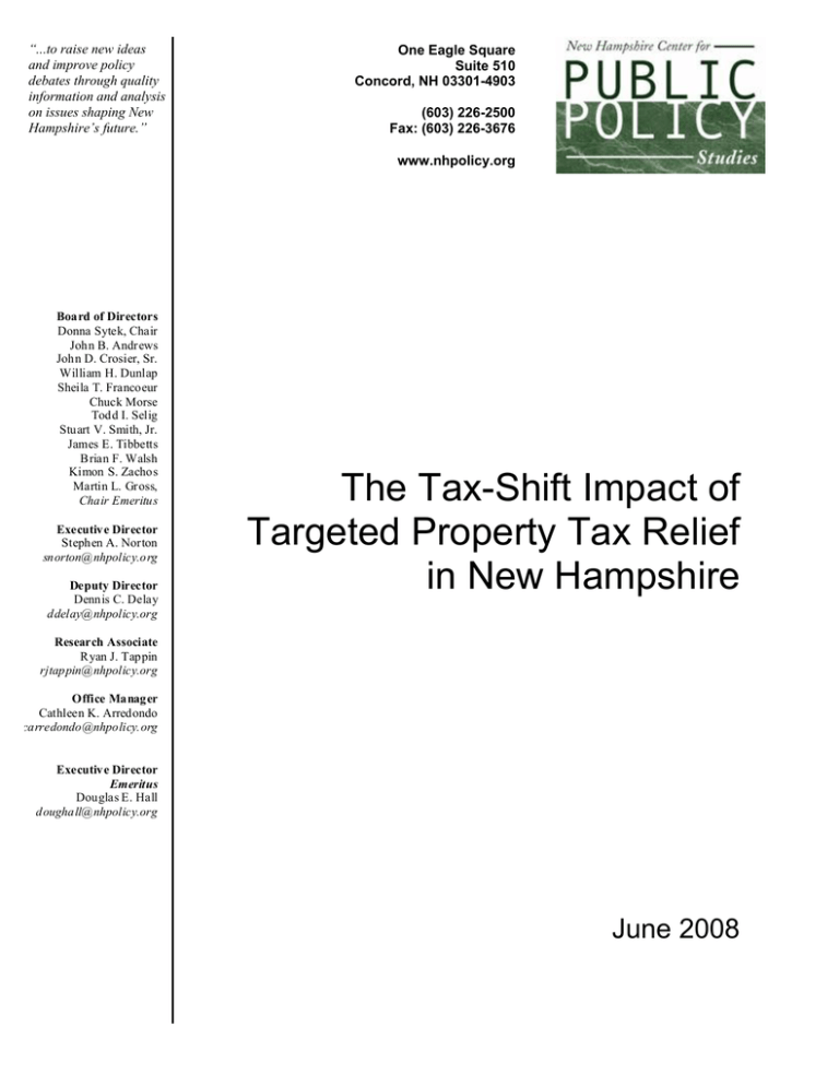 the-tax-shift-impact-of-targeted-property-tax-relief-in-new