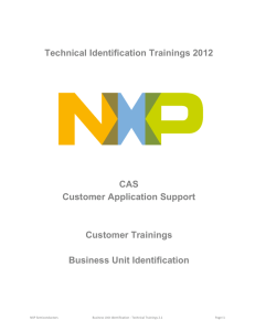 CAS Customer Application Support Customer Trainings