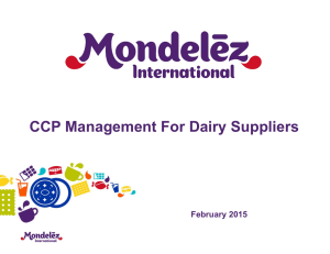 CCP Management for Dairy Suppliers: Pasteurization & Verification