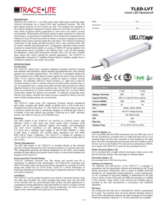 TLED-LVT - Barron Lighting Group