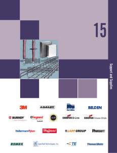 Electrical Connectors & Supplies Catalog - Section 15