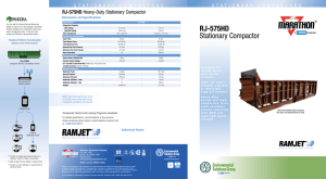RJ-575HD Compactor - Marathon Equipment