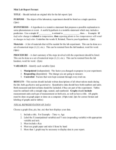 Mini Lab Report Format: Guide to Scientific Writing