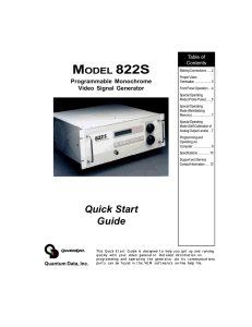 Quick Start Guide