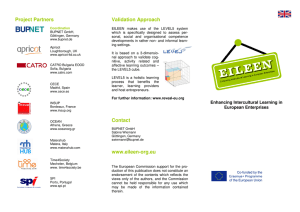 EILEEN Project leaflet English