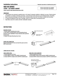 NUD-88 SerIeS - Nora Lighting