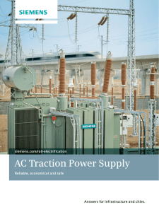 AC Traction Power Supply