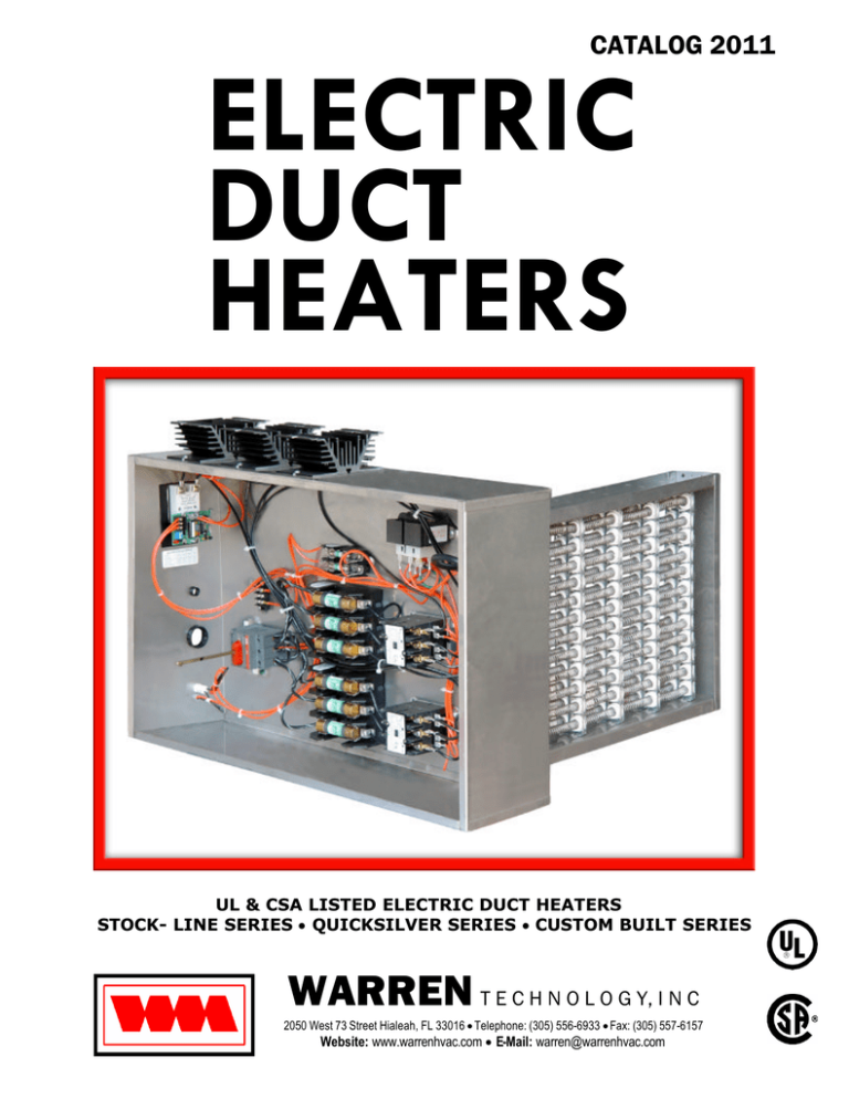 catalog 2011 Warren Technology