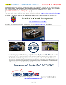 British Car Council Incorporated