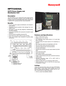 DH-1006 - Honeywell Power Products