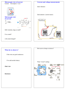 Lec 7 Current, resistance - BYU Physics and Astronomy