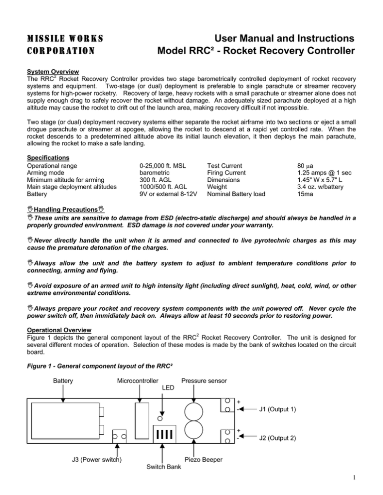 Rocket Recovery Controller