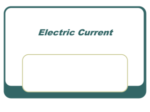 Electric Current
