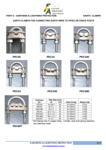 Earth Clamps for Pipes and Fence Posts
