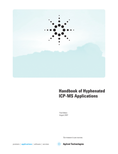 Handbook of Hyphenated ICP-MS Applications