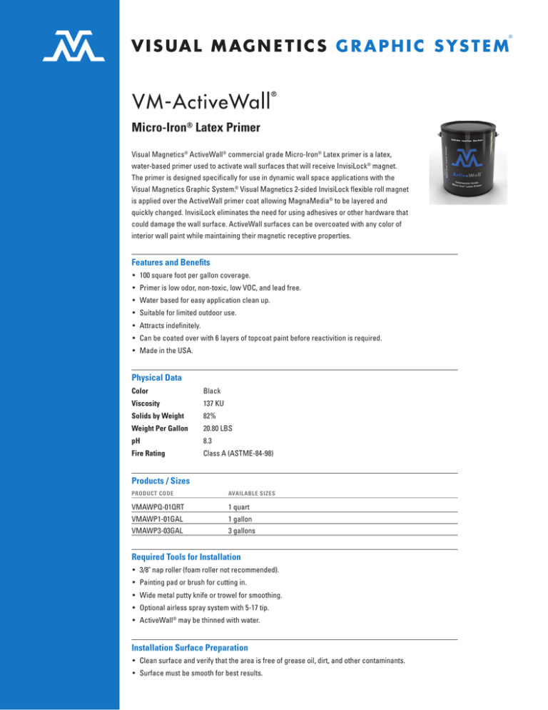 MicroIron® Latex Primer