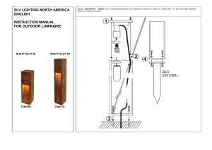 slv lighting north america english instruction manual for outdoor